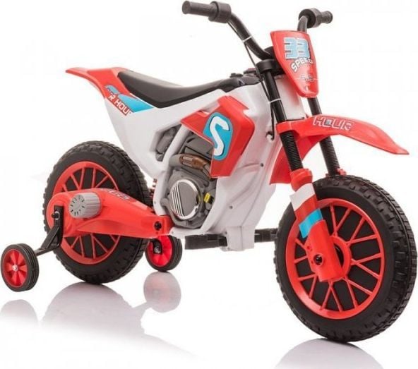 Lean Cars elektrisk motorsykkel for barn XMX616, rød