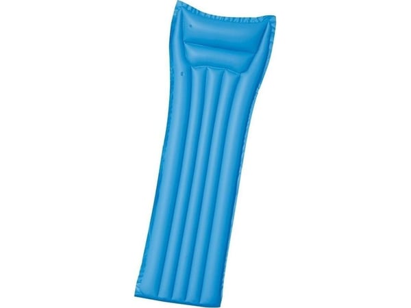 Bestway oppblåsbar madrass i plasma blå 183x69 cm
