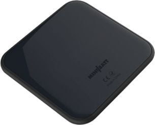miniBatt XSlim, Innendørs, Utendørs, AC, 9 V, Trådløs lading, Sort