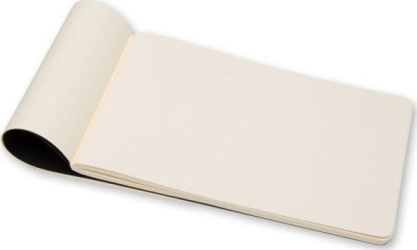 Moleskine Art, monokromatisk, svart, 88 ark, 120 g/m², mykt omslag, Universal