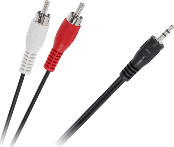 LP JACK kabel 3,5-2 x RCA 1,8m