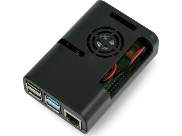 JustPi viftekabinet til Raspberry Pi 4B (DNG-16791)
