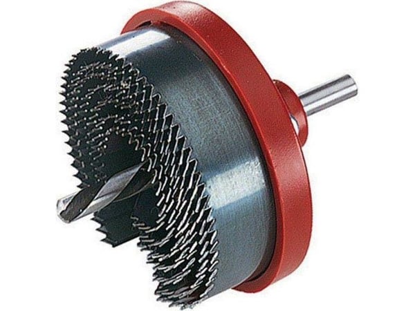 wolfcraft GmbH 2161000, sett, bor, gips, panel, tre, svart, rød, metall, 1,8 cm