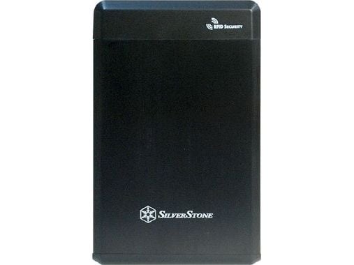 Silverstone TS01B, 2,5", SATA, Hot-swap, Sort