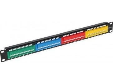 TST VEKSLINGSPANEL RJ-45 PP-24/RJ-KAT