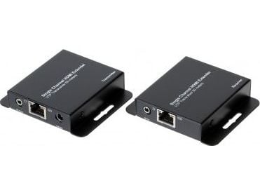 Dahua Technology PFM700-E, AV-sender og -mottaker, 60 m, Koblet med ledninger (ikke trådløs), Sort, HDCP