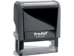 Trodat stämpel TRODAT 4914, 64x26 mm, grå 52830