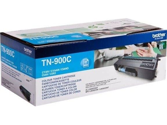 Brother TN900C - 2-pack - cyan - original - tonerpatron - for Brother HL-L9300CDWTT, MFC-L9550CDWT