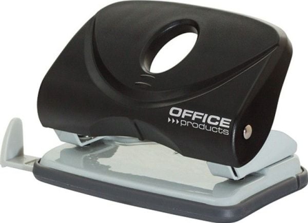 Hole punch Office Products Hole punch OFFICE PRODUCTS, punches up to 20 sheets, plastic, black