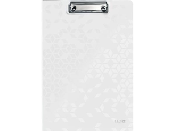Leitz WOW - Notatbrettmappe - for A4 (210 x 297 mm) - kapasitet: 75 ark - hvit