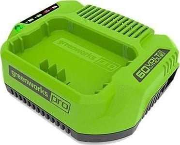 Greenworks 2932007, Batterilader, Greenworks, Grønn, AC, Lithium-Ion (Li-Ion), Akrylonitril-butadien-styren (ABS)