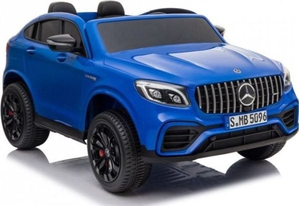 Lean Cars Sähköauto lapsille Mercedes GLC 63S, sininen, MP4
