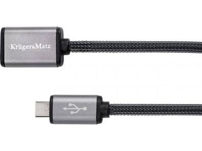 Kruger & Matz USB til micro USB-kabel 1 m