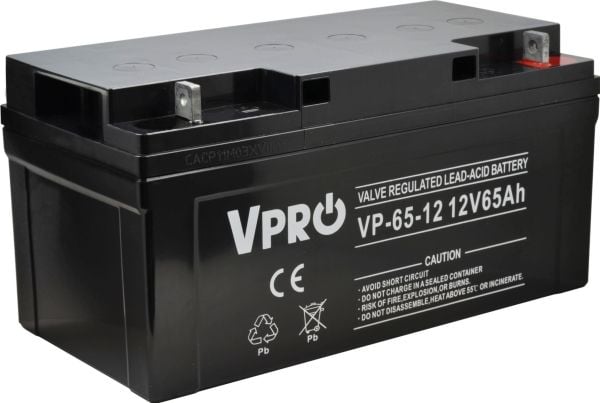Varle UPS-batteri 12V/65Ah VPRO