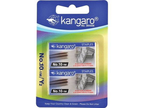 Kangaro stifter KANGARO nr. 10-1M 2x1000 stk blister