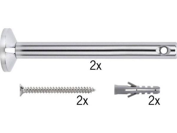 Paulmann 178.24, Kromfarget, Metall, 1,6 cm, 165 mm, 6 stykker