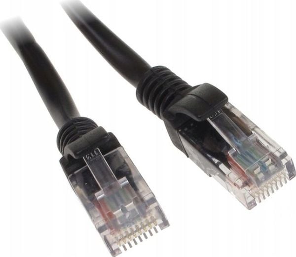 RBLINE PATCHCORD RJ45/1.8-MUSTA 1.8m