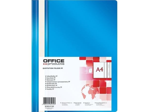 Office Products SKOR.OFFICE PRODUCTS A4 blå SKOROSZYT - 21101111-01