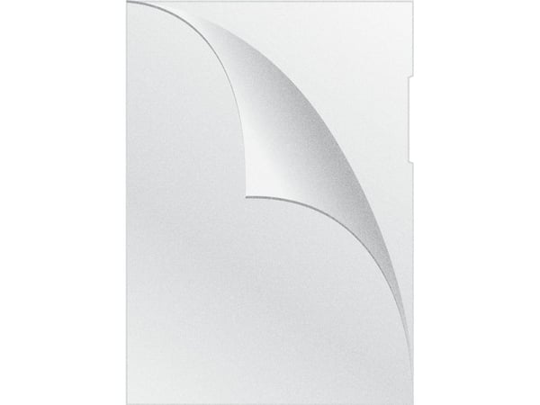 Q-Connect dokumentholder type L, PP, A4, glans, 120 mikron, transparent KF00310