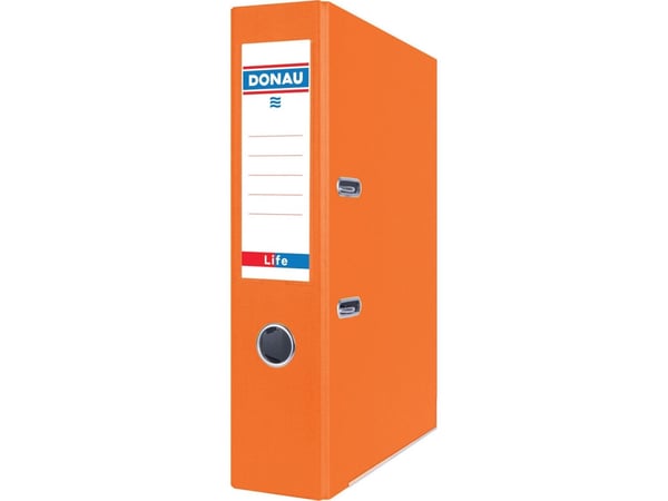 Donau Life 2-rings perm A4 75mm oransje (3969001PL-12)