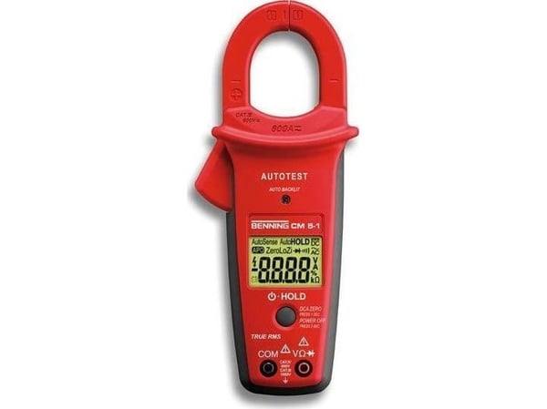 Benning 044066 strømtang, håndholdt digitalt multimeter LoZ CAT III 1000 V, CAT IV 600 V (visning): 10000