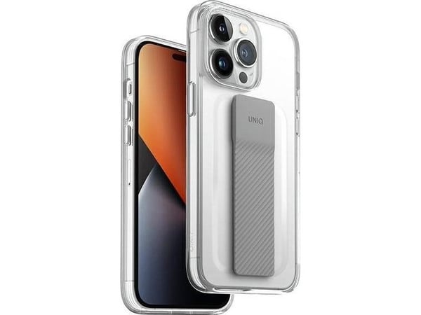 Uniq UNIQ Heldro Mount-deksel for iPhone 14 Pro Max 6,7" gjennomsiktig/gjennomsiktig klar