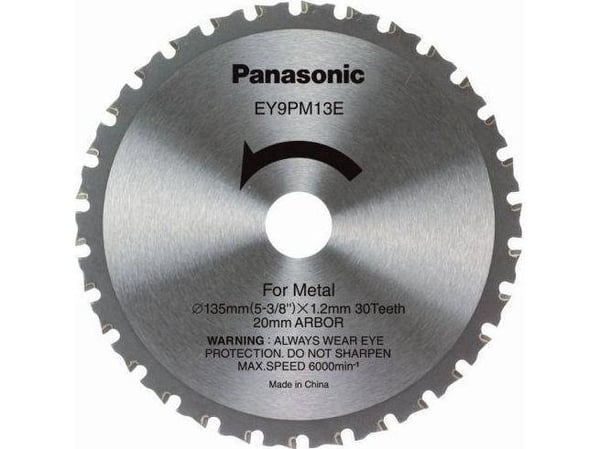 Panasonic Metallikiekko, EY45A2 /4542, halkaisija 135mm 30 hammasta PANASONIC