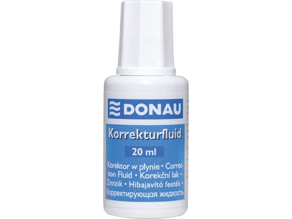 DONAU Liquid Corrector med borste, 20 ml, blisterförpackning