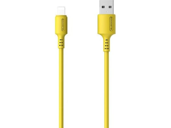 USB Cable Somostel USB-A - Lightning 1.2 m Yellow (28249)