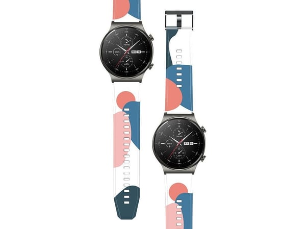 Rem Moro band til Huawei Watch GT2 Pro - silikonrem klokkerem mønster 11