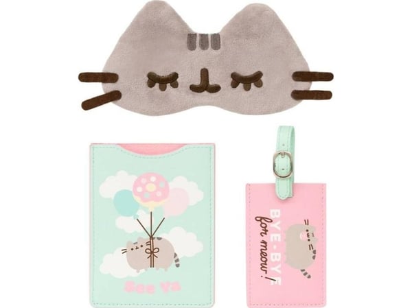 Pusheen reisetilbehør-sett fra Foodie-kolleksjonen