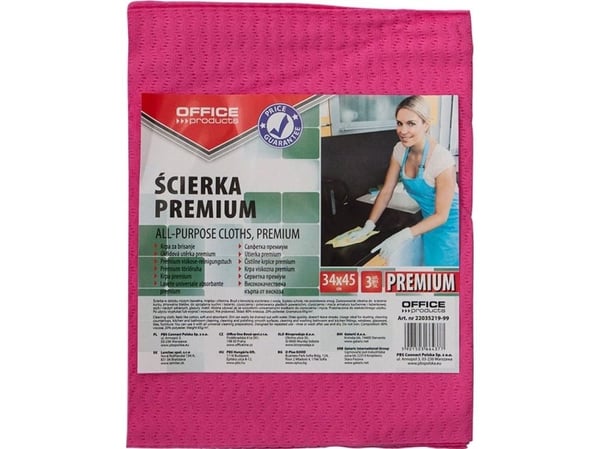 Office Products premiumviskostyg 80% 65 g/m² 34x45 cm 3 st. mixade färger