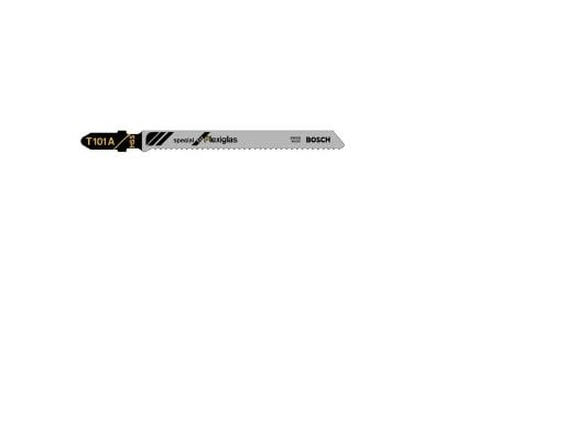 Bosch Special for Acrylic T 101 A - Sagblad - for polycarbonate, Perspex - 5 deler - lengde: 100 mm