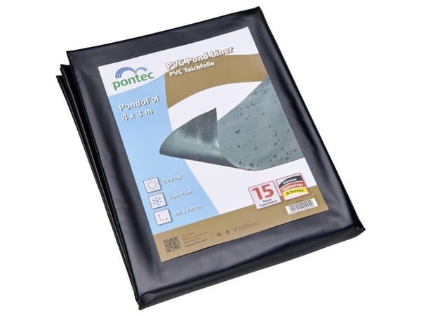 Pontec 90004 #####PVC-Teichfolie (L x B) 4 m x 3 m 1 stk.