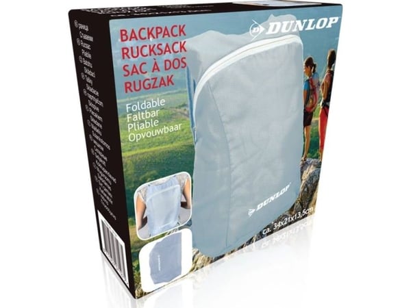 Dunlop trekk/regnbeskyttelse til sekk (lys grå)