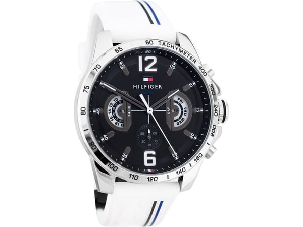 Tommy Hilfiger Tommy Hilfinger Decker-klokke for menn (zf001e)