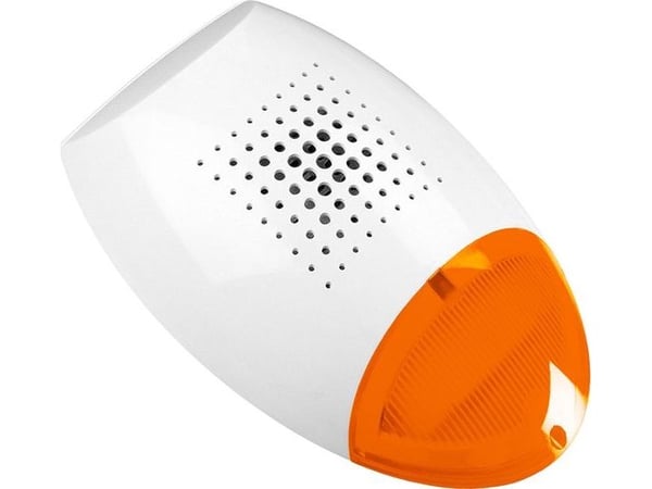 Satel utendørs akustisk/optisk signalgiver oransje piezo-omformer PIEZO SP-500 O