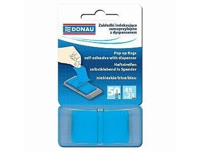 DONAU, PP, 45X25MM, 50K, SININEN 7558001PL-01 DONAU, PP, 45X25MM, 50K, SININEN 7558001PL-01