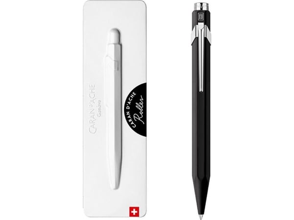 Caran d-Ache 846.509 bläckroller med klickstopp (avtagbar infällbar stift) svart 1 st (846.509)