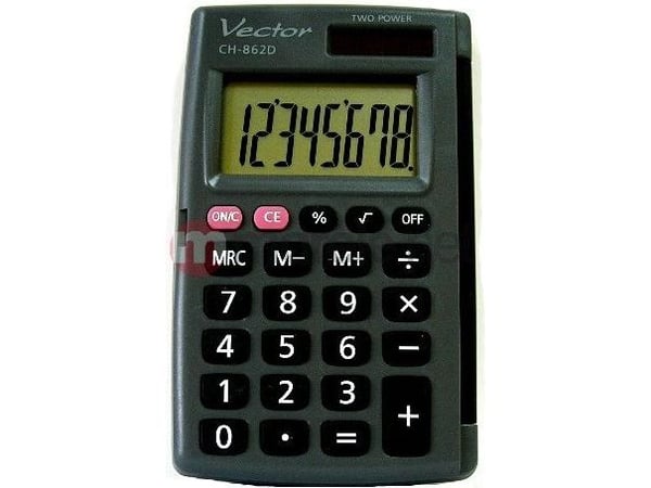 Kalkylator Vector CH-862D