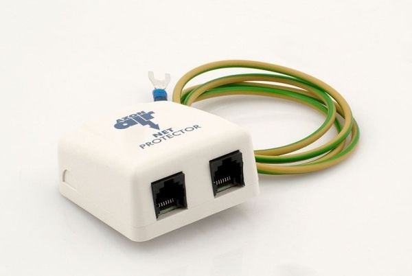 ACAR AIR Net Protector, 10,100,1000 Mbit/s, Hvit, Overbelastning, CE, 150 V, 60 mm