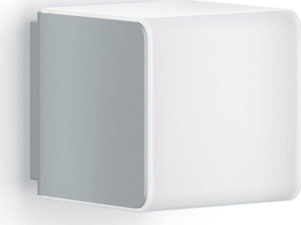 STEINEL L 830 LED iHF, Vegglys, Sølv, Hvit, Plast, IP44, II, IK03