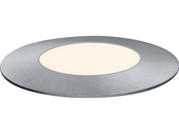 Paulmann 939.51, Gulvlys, Sort, Sølv, Plast, Rustfritt stål, IP65, Fasade, III