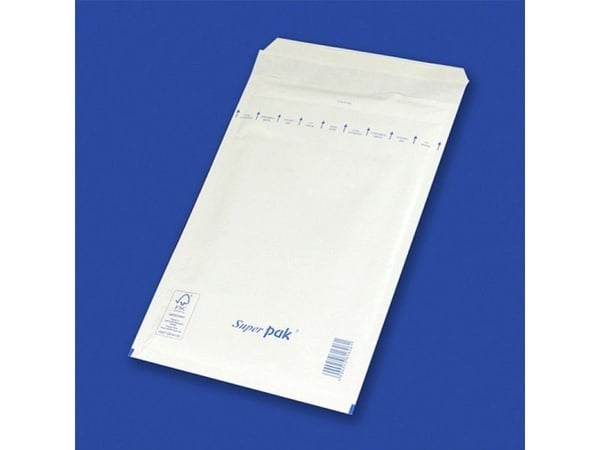 Självhäftande kuvert med bubbelplast - kontorsprodukter hk e15 vit (10 st.)