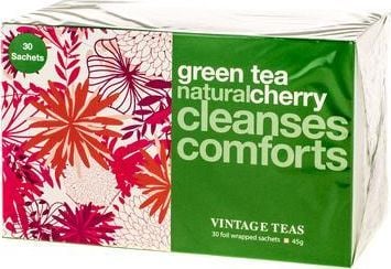Vintage Teas Vintage Teas Green Tea Cherry - 30 poser