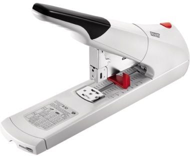 Novus B 56 - 200 ark - svart - grå - metall - plast - 80 g/m² - 7,5 cm - trykknapp (023-0059)