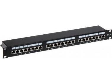 Delta-tilkoblingspanel 24x RJ-45 (PP-24/RJ-C/FTP)