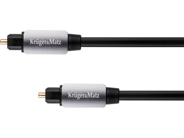 Optisk kabel TOSLINK-TOSLINK 1,0 m Kruger & Matz