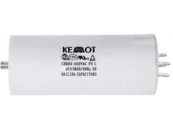 Kemot kondensator 50 µF 450 V for enfasede motorer (URZ3138)