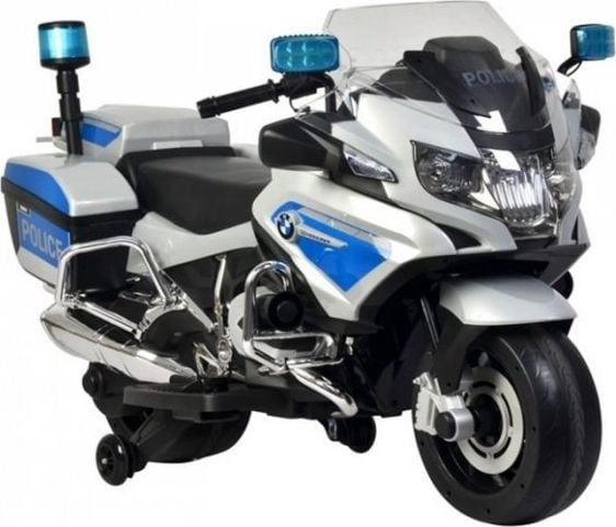 Lean Sport Motor Batteri BMW R1200 Politi Sølv